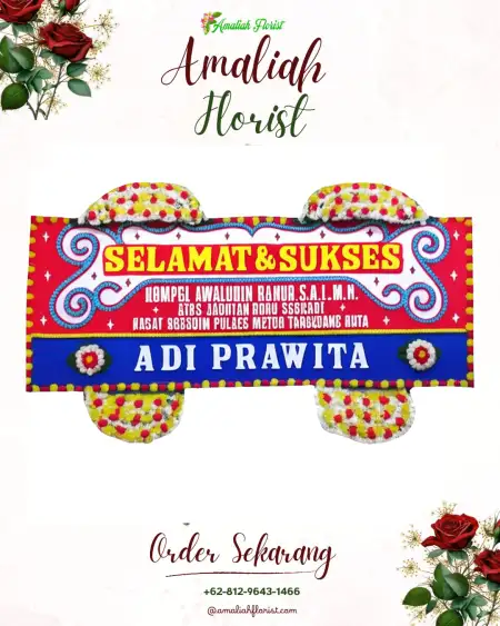 Papan Bunga Ucapan Selamat Sungai Gelam